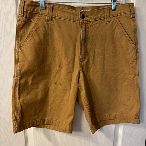 Carhartt | Lot of 2 Men's 36 Rugged Flex Relaxed Fit Canvas Work Shorts BS2514-M - Picture 10 of 16